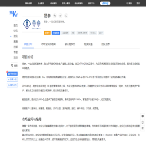 易参项目信息_36氪