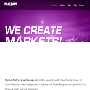 Platinum Analytics & Technologies