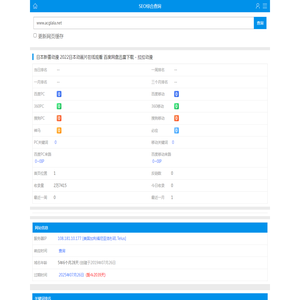 站长工具 - 日本新番动漫 2022日本动画片在线观看 百度网盘迅雷下载 - 拉拉动漫www.acglala.net的SEO综合查询